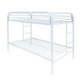 Thomas White Twin/Twin Bunk Bed Model 02188WH By ACME Furniture